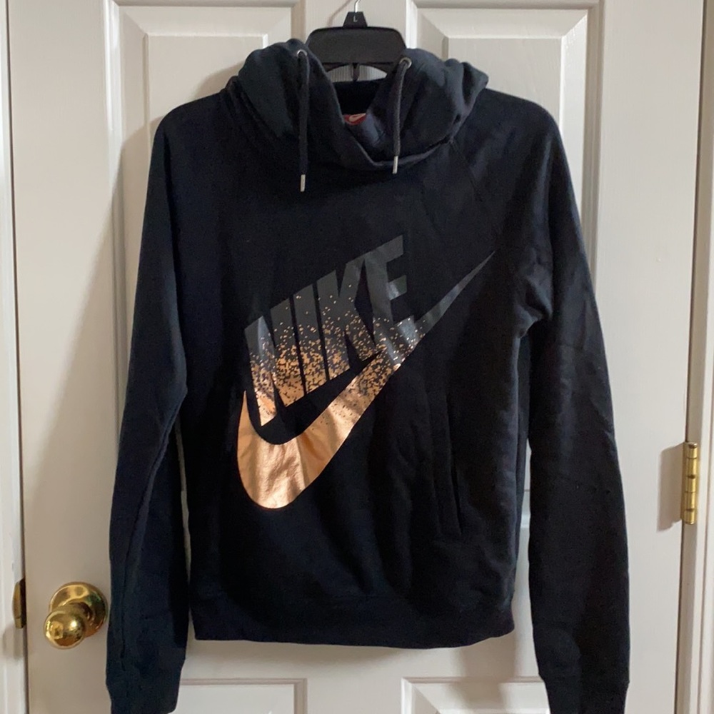 Nike Black & Rose Gold Hoodie - Picture 4 of 12